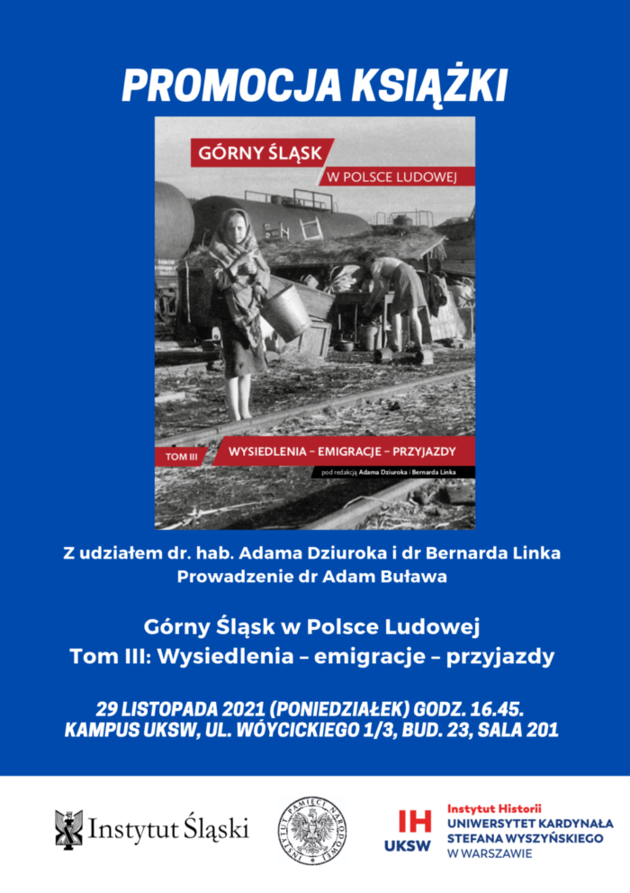 Promocja książki „Górny Śląsk w Polsce Ludowej”