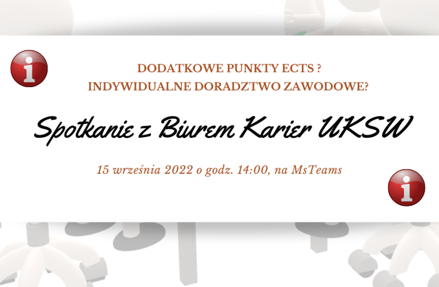 Spotkanie z Biurem Karier UKSW