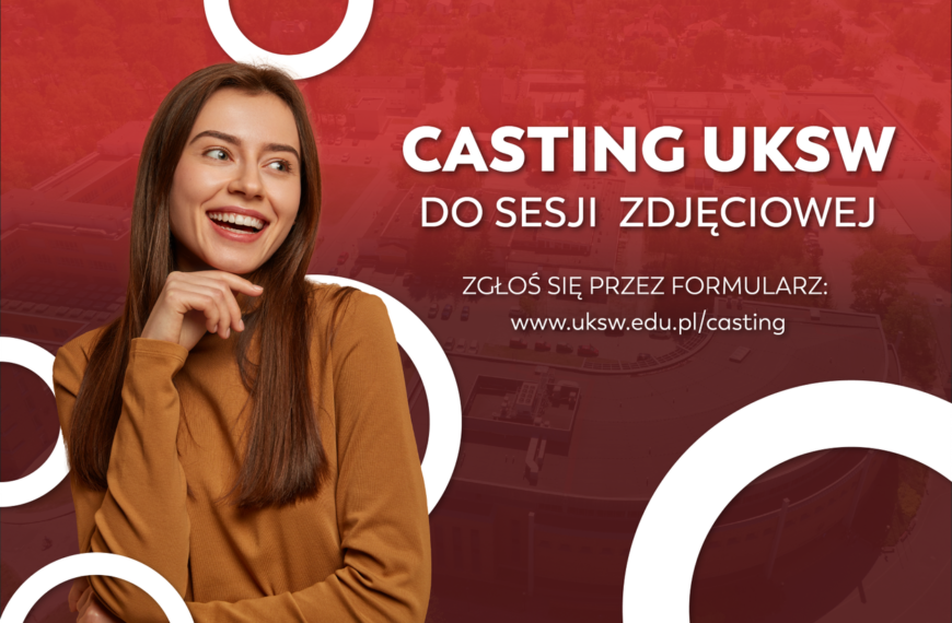 Casting do sesji zdjęciowej studentów na potrzeby nowych serwisów Wydziałowych