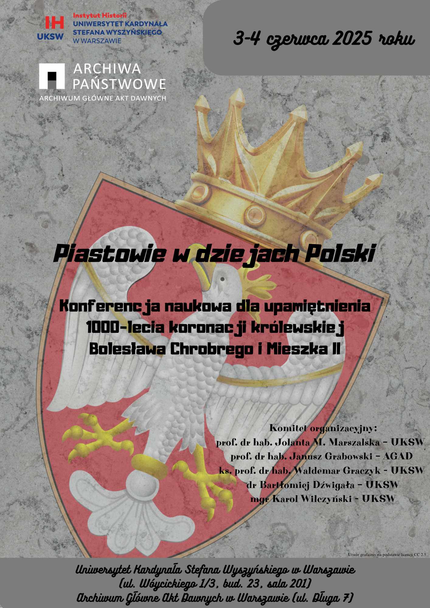 Zaproszenie na konferencję „Piastowie w dziejach Polski” (3-4 czerwca)
