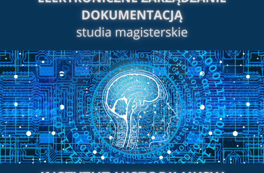 NABÓR NA STUDIA MAGISTERSKIE ELEKTRONICZNE ZARZĄDZANIE DOKUMENTACJĄ