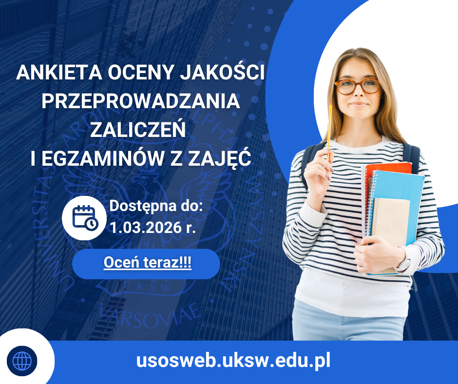 Ankiety oceny jakości przeprowadzania zaliczeń i egzaminów z zajęć
